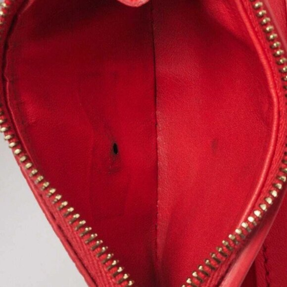 Louis Vuitton Coral Tahiti Taurillon Leather Capucines XS Wallet - Picture 8 of 9